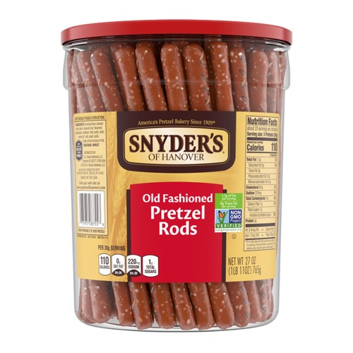 Old fashioned pretzel rods - old,