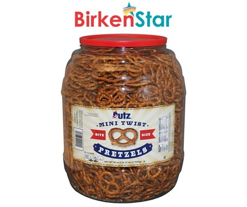 Utz mini twist pretzels 60 - utz,